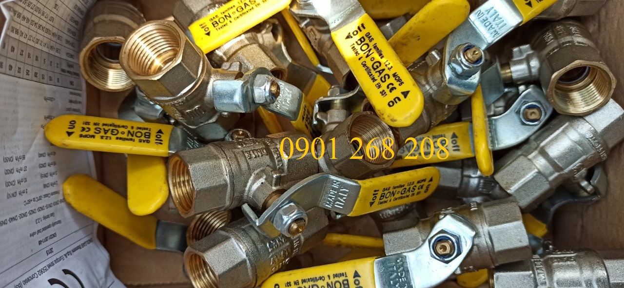 Van bi khoa đuong ong gas bang dong xuat xứ Ý